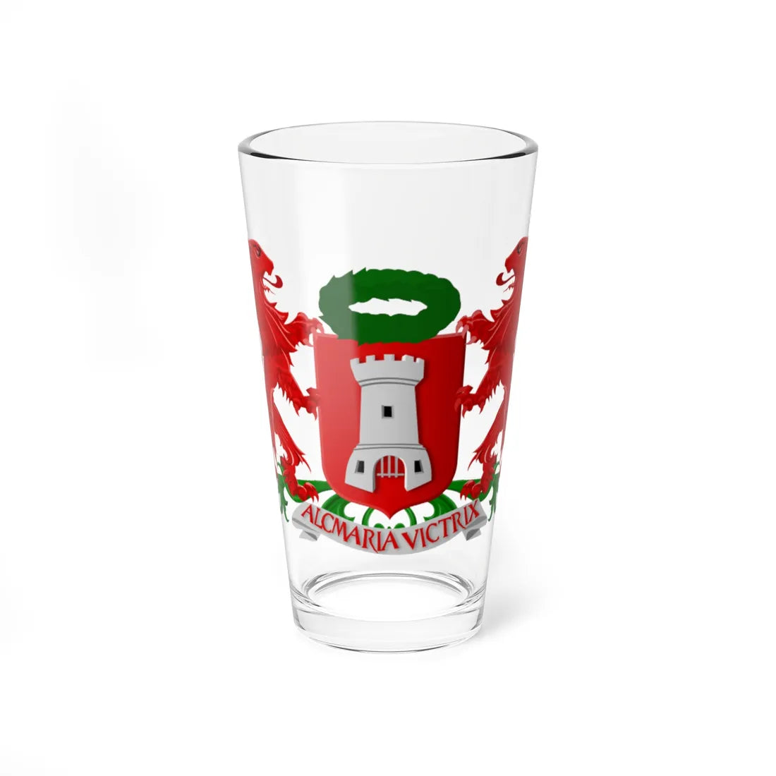 Alkmaar wapen (Netherlands) (Coat of Arms) Pint Glass 16oz 16oz - Go Mug Yourself