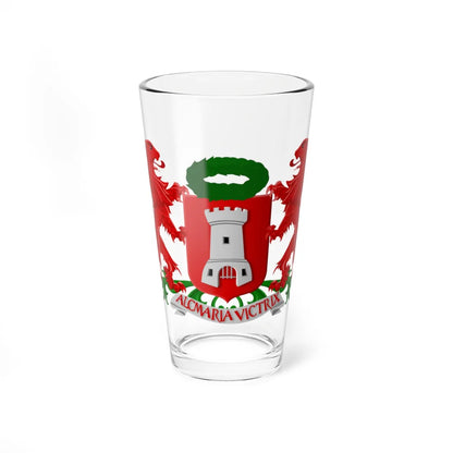 Alkmaar wapen (Netherlands) (Coat of Arms) Pint Glass 16oz 16oz - Go Mug Yourself