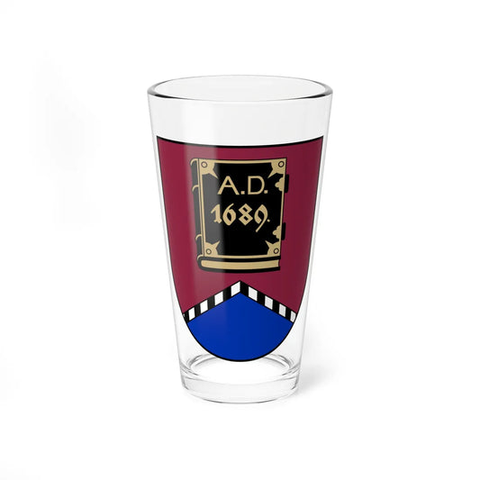 Alūksne novads COA (Latvia) (Coat of Arms) Pint Glass 16oz 16oz - Go Mug Yourself