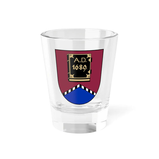 Alūksne novads COA (Latvia) (Coat of Arms) Shot Glass 1.5oz 1.5oz - Go Mug Yourself