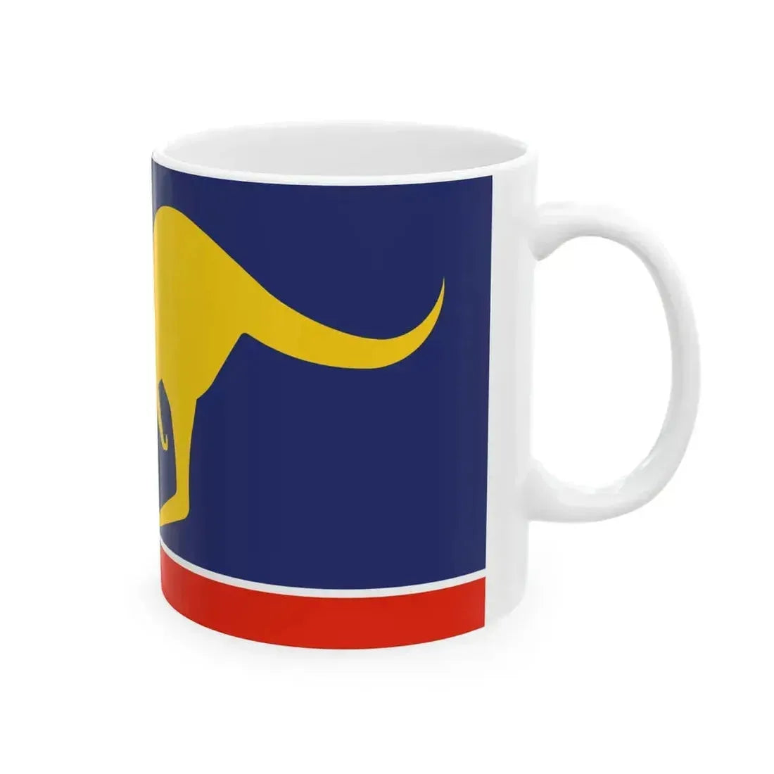 All Australian Flag 1997 Australian Flag Proposal (Australia) White Coffee Mug - Go Mug Yourself