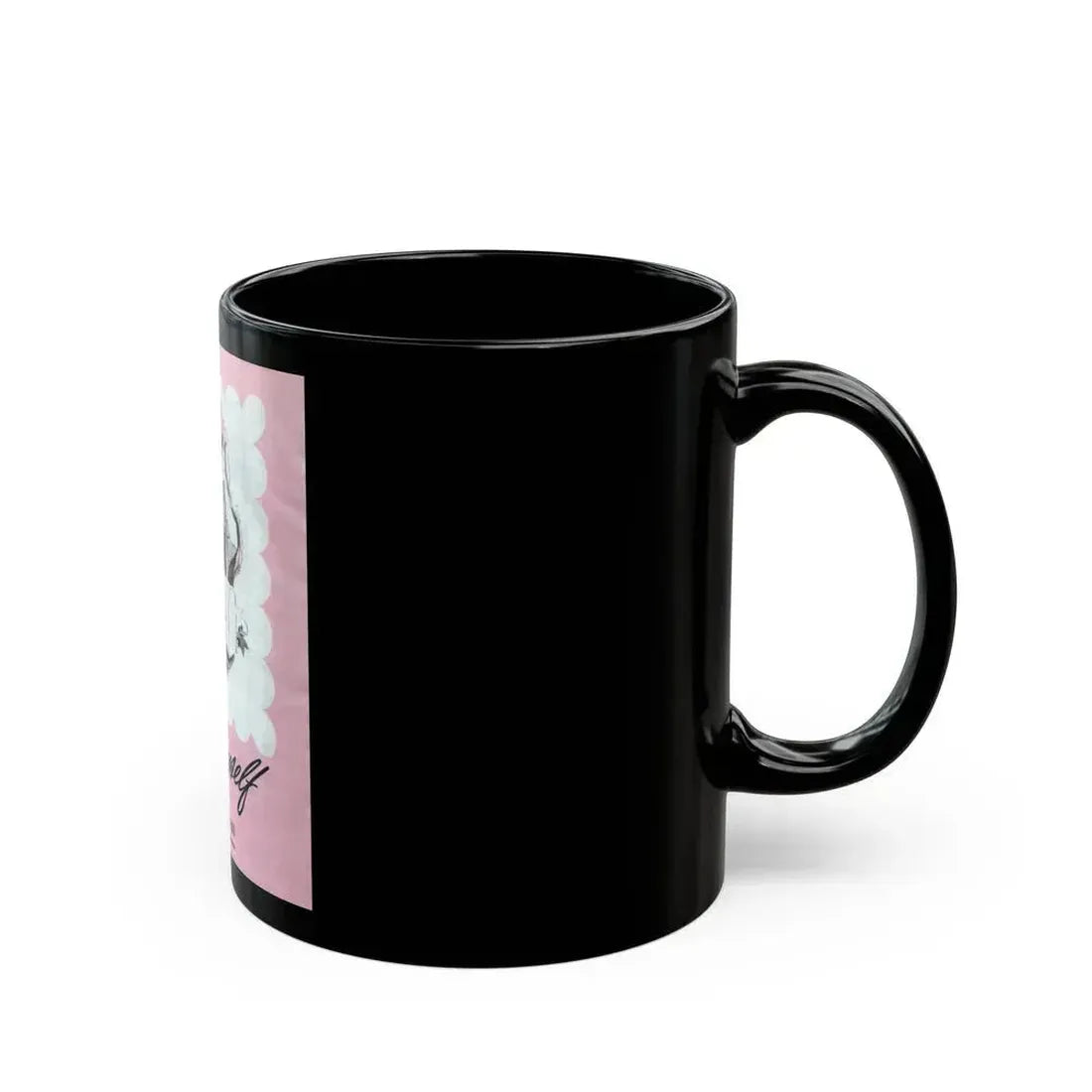 All by Myself, The American Magazine, January 1950 - Black Coffee Mug - Go Mug Yourself