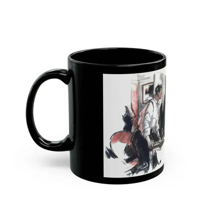 All Dailies - Rush, Liberty magazine, December 3, 1938 - Black Coffee Mug - Go Mug Yourself