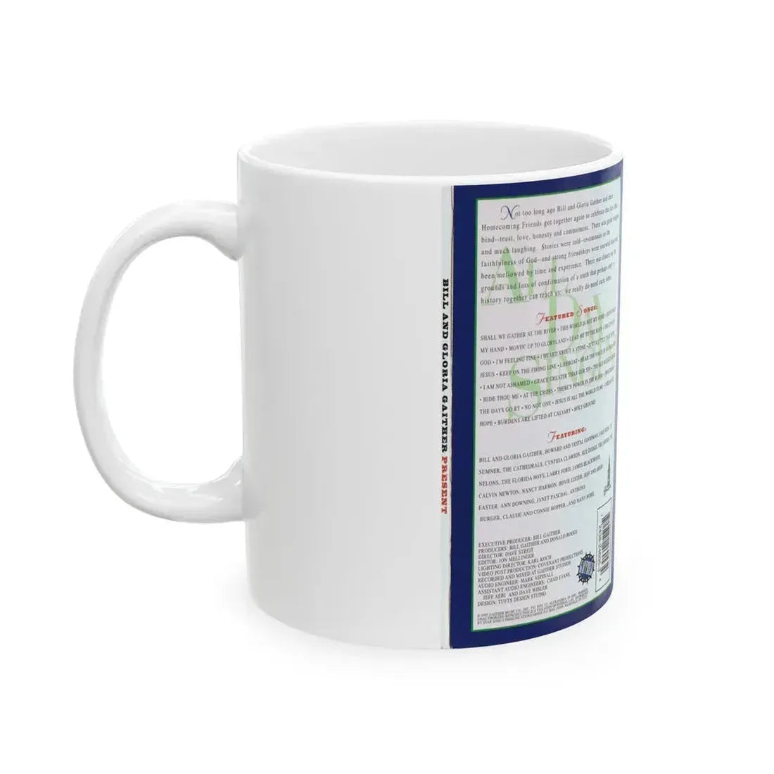 ALL DAY SINGIN (VHS COVER) - White Coffee Mug - Go Mug Yourself