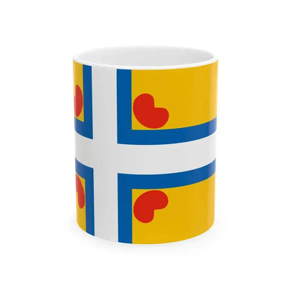 All Frisian flag Nordic model (Germany) White Coffee Mug 11oz - Go Mug Yourself