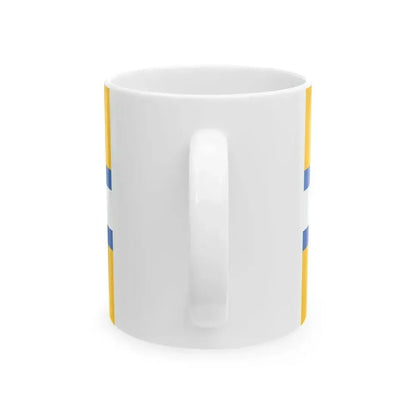 All Frisian flag Nordic model (Germany) White Coffee Mug - Go Mug Yourself