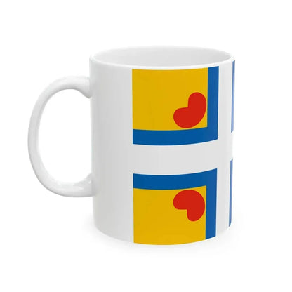 All Frisian flag Nordic model (Germany) White Coffee Mug - Go Mug Yourself