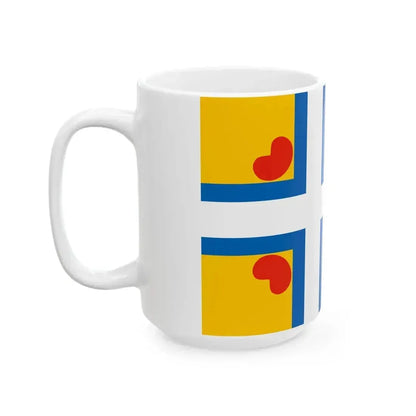 All Frisian flag Nordic model (Germany) White Coffee Mug - Go Mug Yourself