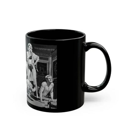 All Greece Was Her Love-Pen, Bluebook magazine, Aug 1963 - Black Coffee Mug - Go Mug Yourself