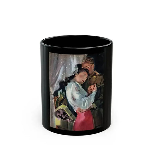 All In Good Time, Liberty, June 26, 1943 - Black Coffee Mug 11oz - Go Mug Yourself
