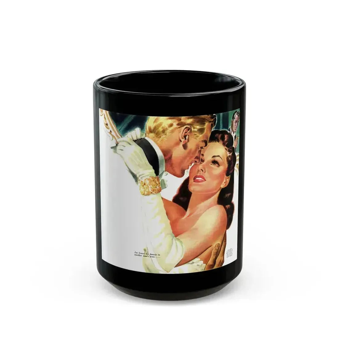 All Is Fair..., The American Magazine, May 1940 - Black Coffee Mug 15oz - Go Mug Yourself