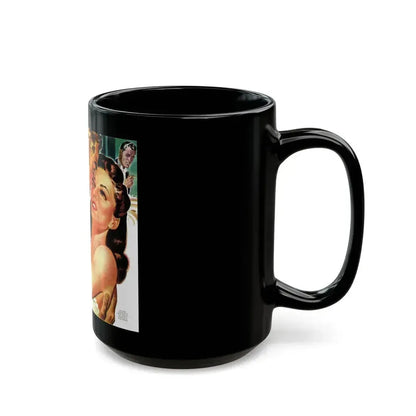 All Is Fair..., The American Magazine, May 1940 - Black Coffee Mug - Go Mug Yourself