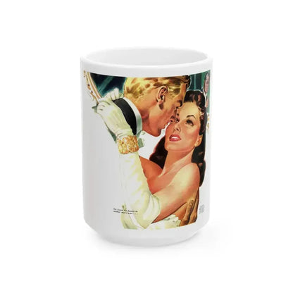 All Is Fair..., The American Magazine, May 1940 - White Coffee Mug 15oz - Go Mug Yourself