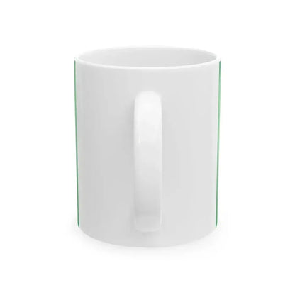 All Jammu and Kashmir Muslim Conference Flag (Pakistan) White Coffee Mug - Go Mug Yourself