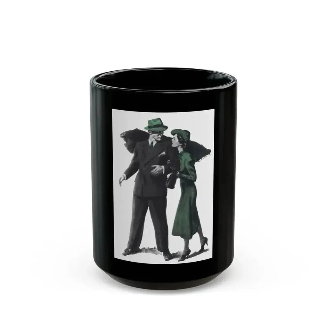 All of My Life (2), The American Magazine, September 1938 - Black Coffee Mug 15oz - Go Mug Yourself