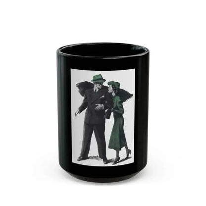 All of My Life (2), The American Magazine, September 1938 - Black Coffee Mug 15oz - Go Mug Yourself