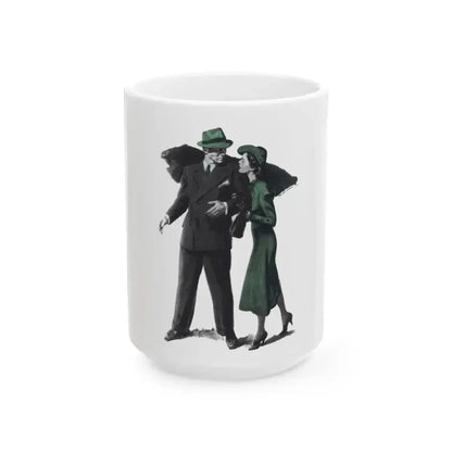 All of My Life (2), The American Magazine, September 1938 - White Coffee Mug 15oz - Go Mug Yourself