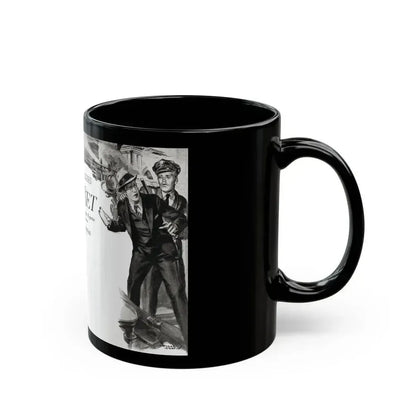 All Set, Liberty magazine, October 15, 1932 - Black Coffee Mug - Go Mug Yourself