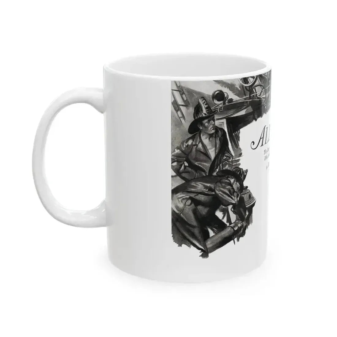 All Set, Liberty magazine, October 15, 1932 - White Coffee Mug - Go Mug Yourself