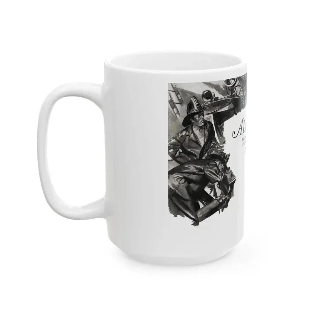 All Set, Liberty magazine, October 15, 1932 - White Coffee Mug - Go Mug Yourself