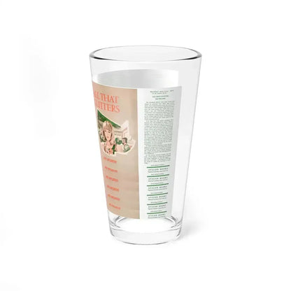 All That Glitters by Jane McCarthy, Dustjacket (Avalon Books, 1976) - Pint Glass 16oz - Go Mug Yourself