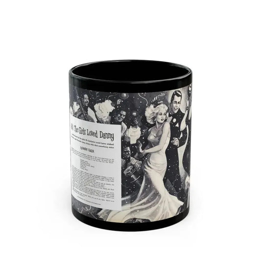 All The Girls Loved Danny, Climax, April 1960 - Black Coffee Mug 11oz - Go Mug Yourself