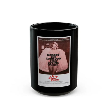 ALL THE LOVING COUPLES 1969 Movie Poster - Black Coffee Mug 15oz - Go Mug Yourself