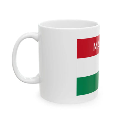 Allamhatar 2 (Hungary) White Coffee Mug - Go Mug Yourself