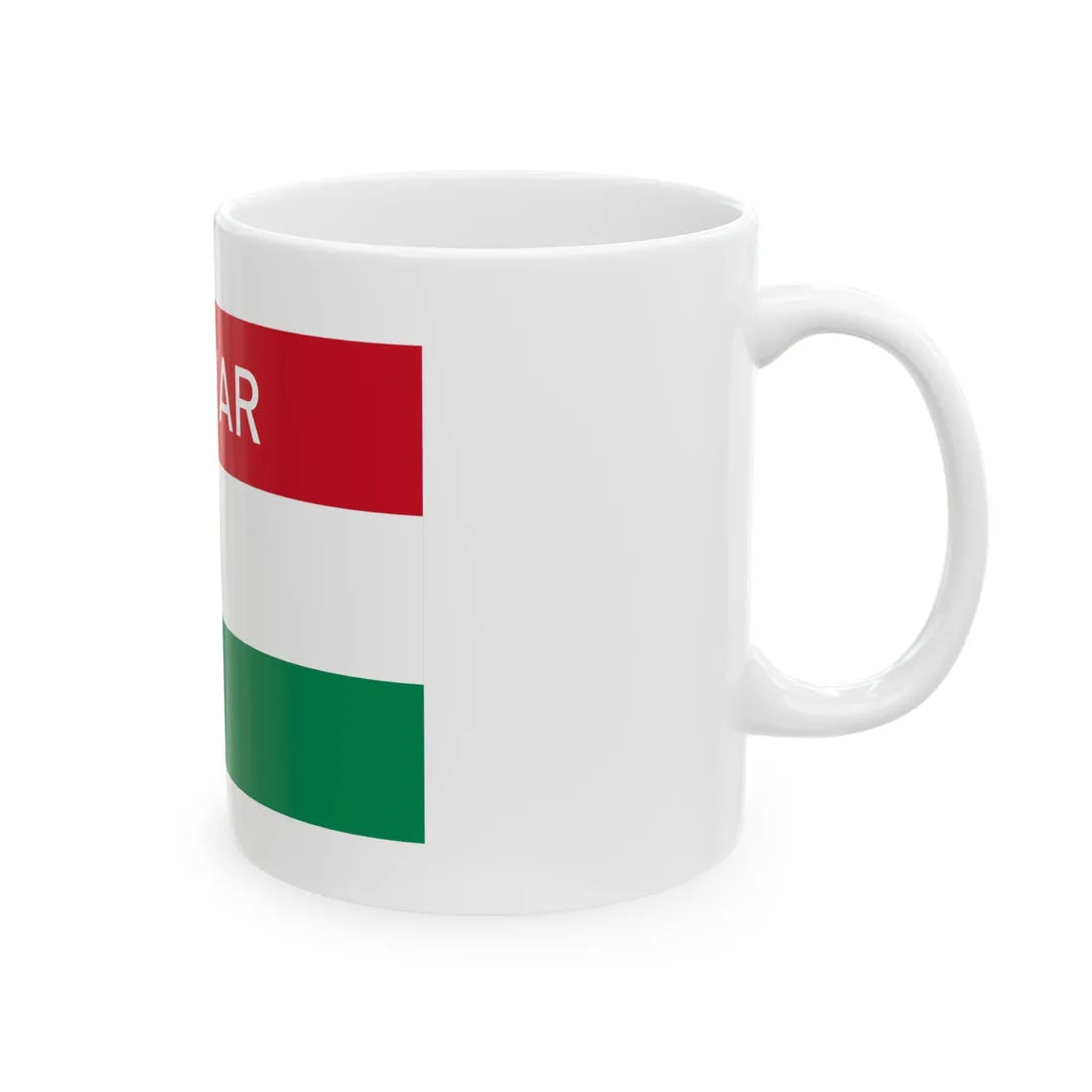 Allamhatar 2 (Hungary) White Coffee Mug - Go Mug Yourself