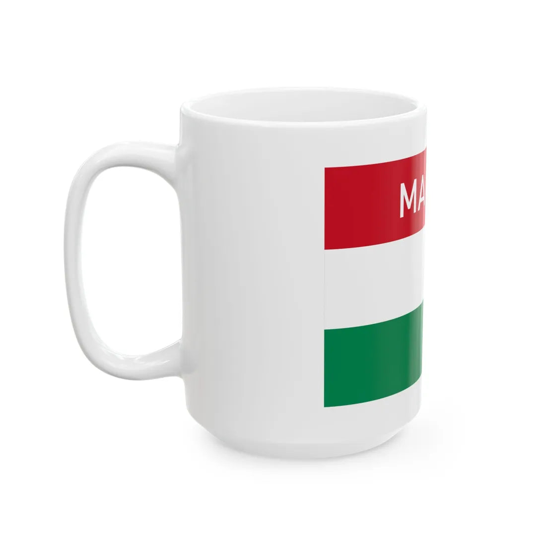Allamhatar 2 (Hungary) White Coffee Mug - Go Mug Yourself