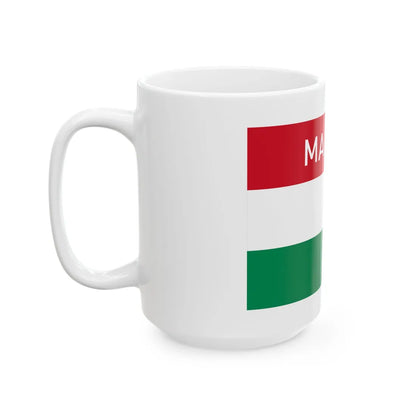 Allamhatar 2 (Hungary) White Coffee Mug - Go Mug Yourself