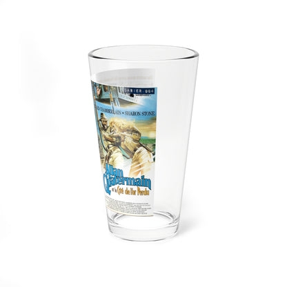 ALLAN QUATERMAIN (VHS COVER) Pint Glass 16oz-Go Mug Yourself