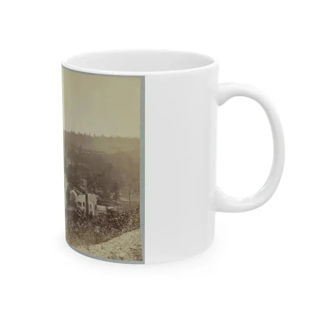 Allatoona Pass, Ga. Looking South (U.S. Civil War) White Coffee Mug - Go Mug Yourself