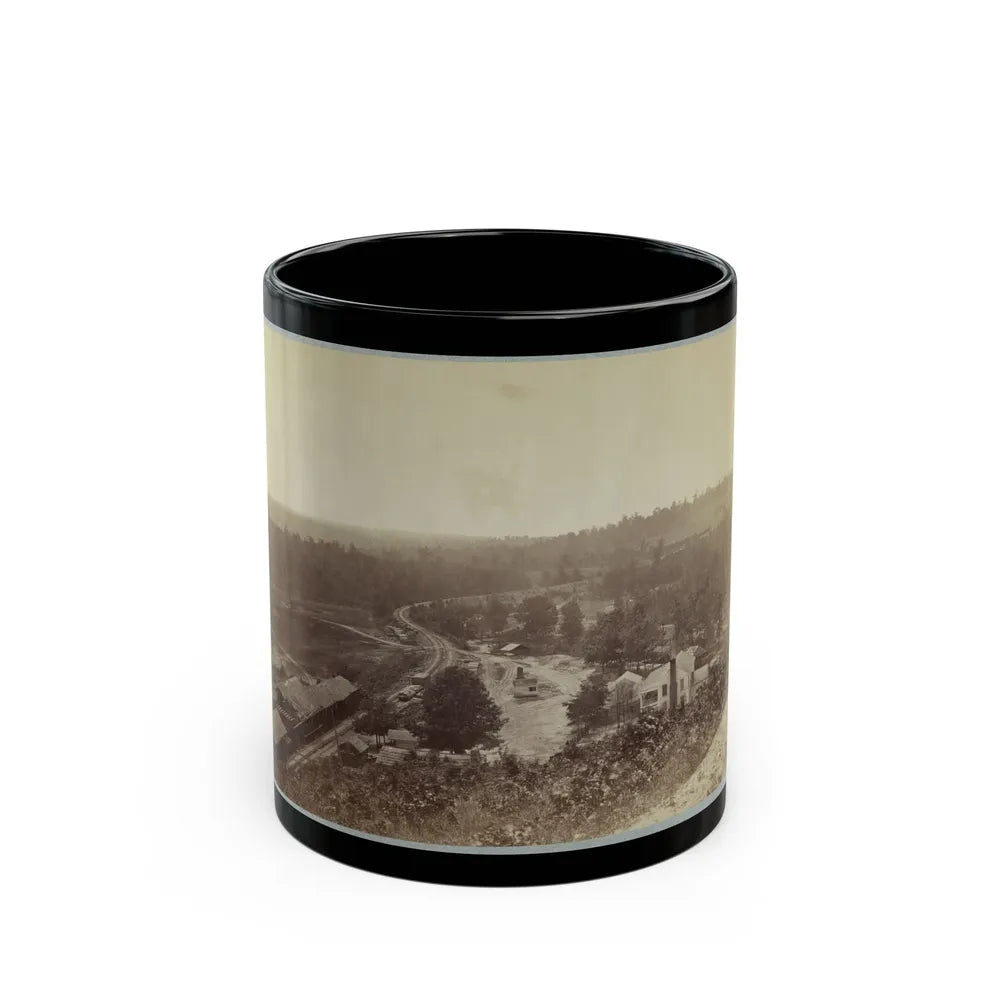 Allatoona Pass, Ga. Looking South (U.S. Civil War) Black Coffee Mug-11oz-Go Mug Yourself