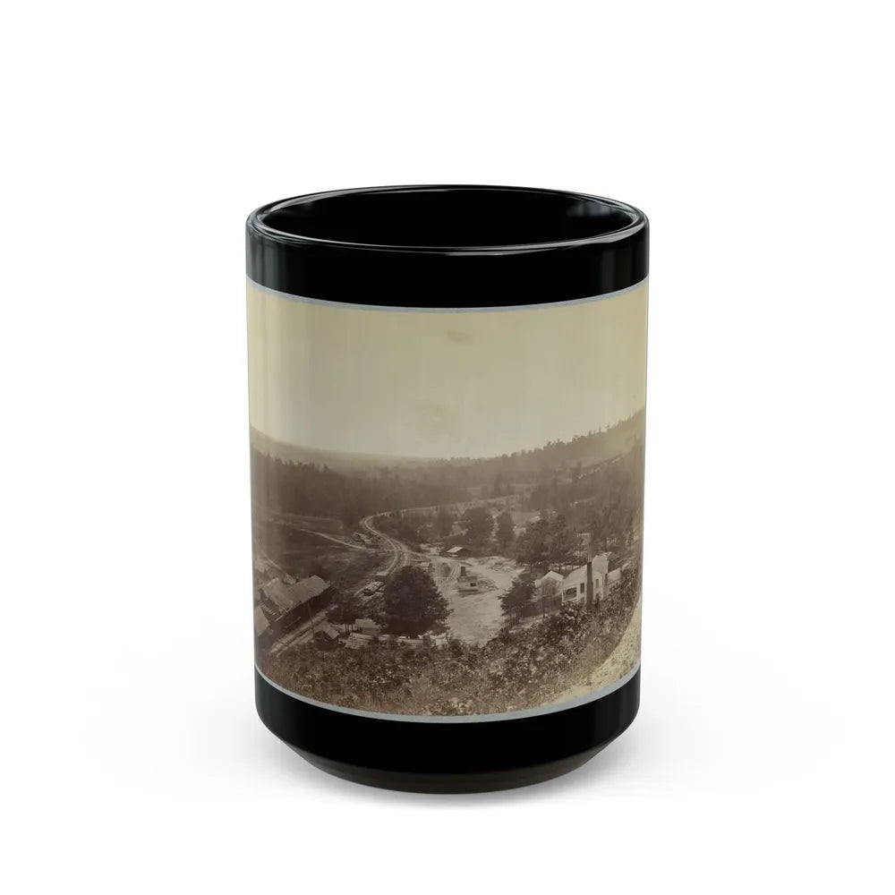 Allatoona Pass, Ga. Looking South (U.S. Civil War) Black Coffee Mug-15oz-Go Mug Yourself