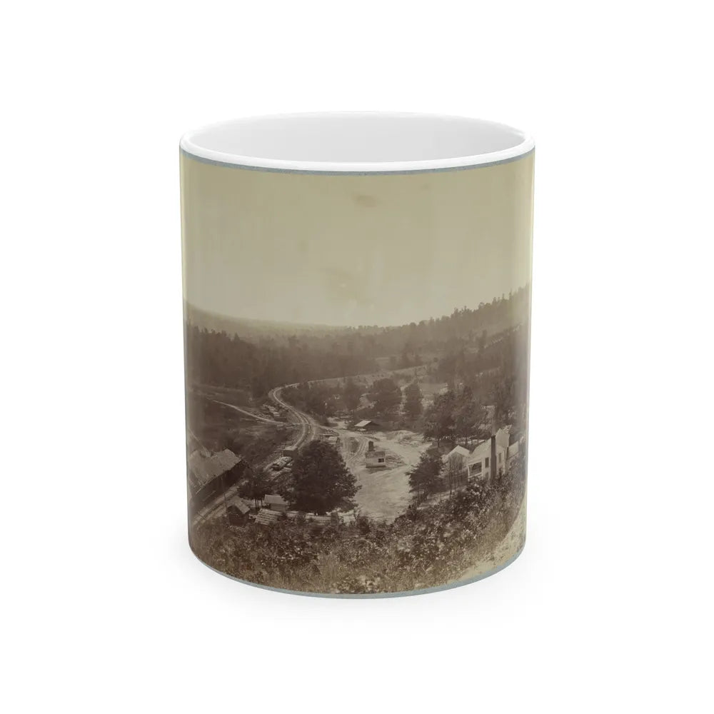 Allatoona Pass, Ga. Looking South (U.S. Civil War) White Coffee Mug-11oz-Go Mug Yourself