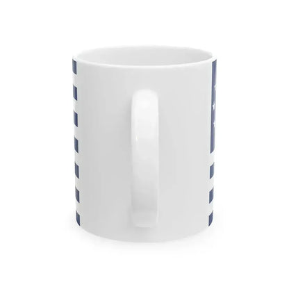 Alleged Mormon flag 1877 (United States) White Coffee Mug - Go Mug Yourself