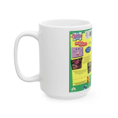 ALLEGRAS WINDOW ALLEGRAS CHRISTMAS (VHS COVER) - White Coffee Mug - Go Mug Yourself