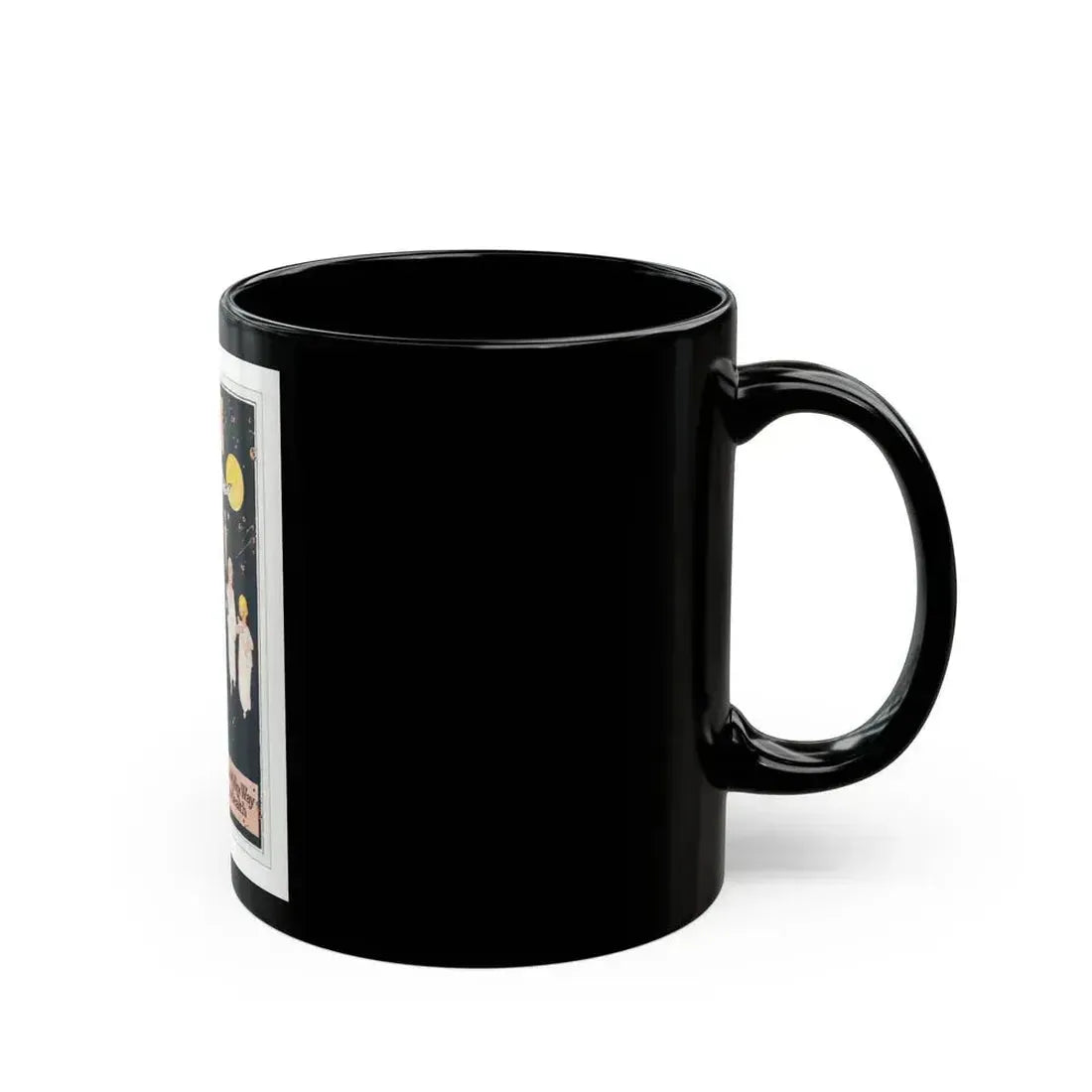 Allenbury's postcard - Black Coffee Mug - Go Mug Yourself