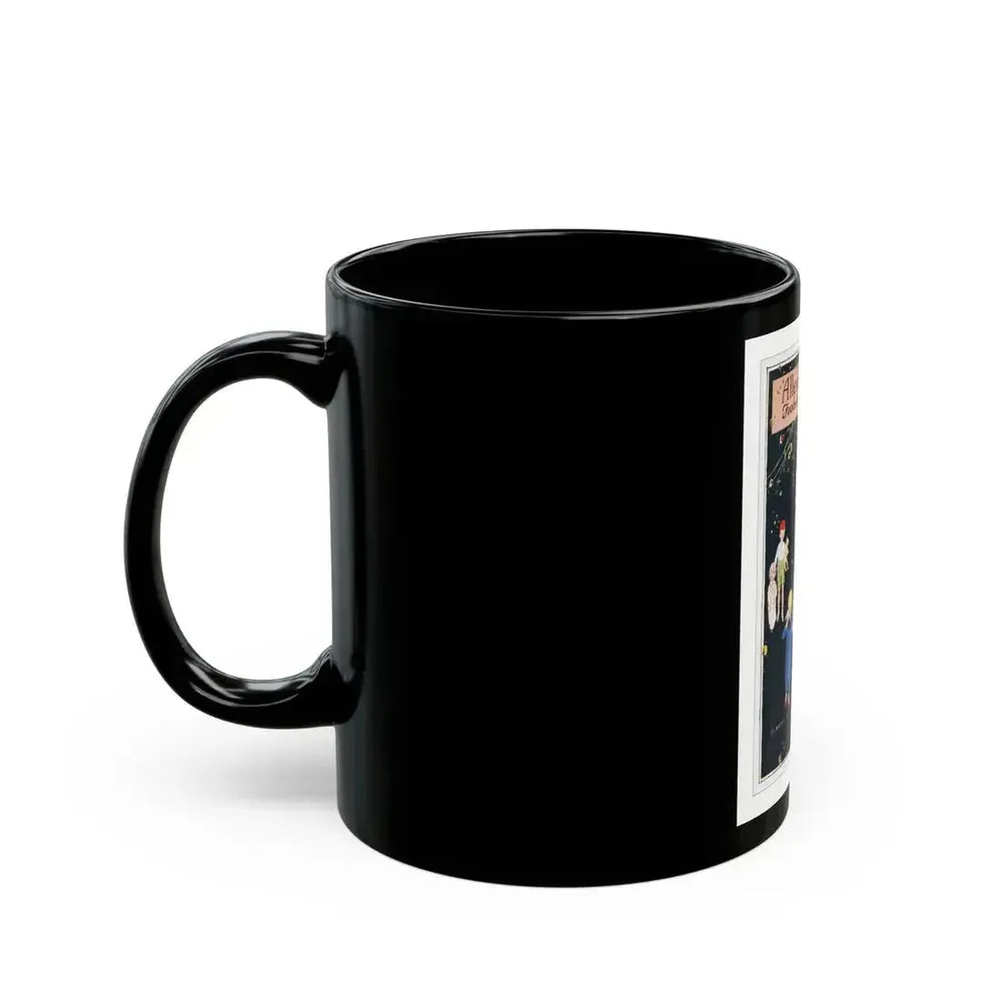 Allenbury's postcard - Black Coffee Mug - Go Mug Yourself