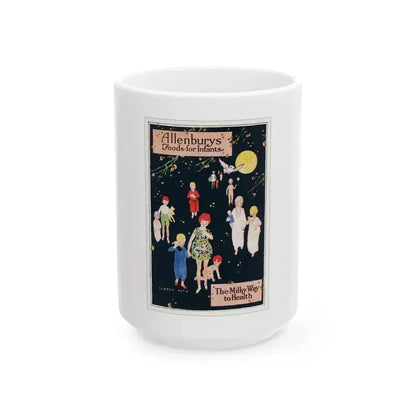 Allenbury's postcard - White Coffee Mug 15oz - Go Mug Yourself