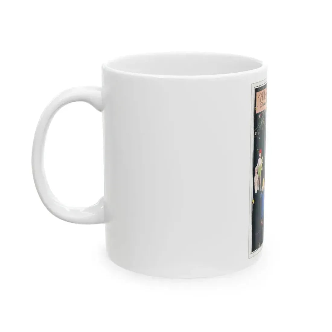 Allenbury's postcard - White Coffee Mug - Go Mug Yourself