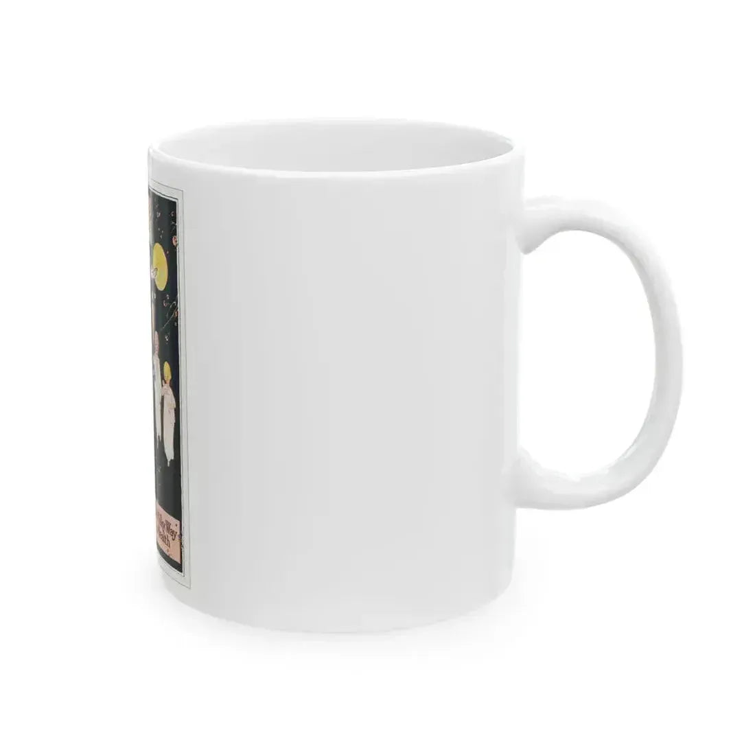 Allenbury's postcard - White Coffee Mug - Go Mug Yourself