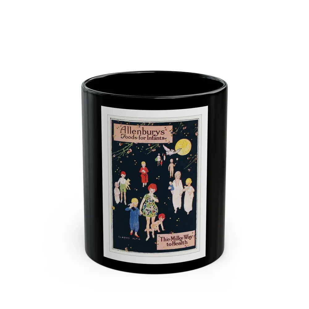 Allenbury's postcard - Black Coffee Mug-11oz-Go Mug Yourself