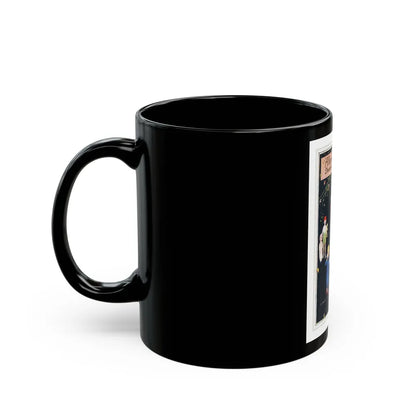 Allenbury's postcard - Black Coffee Mug-Go Mug Yourself