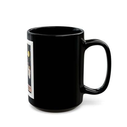 Allenbury's postcard - Black Coffee Mug-Go Mug Yourself