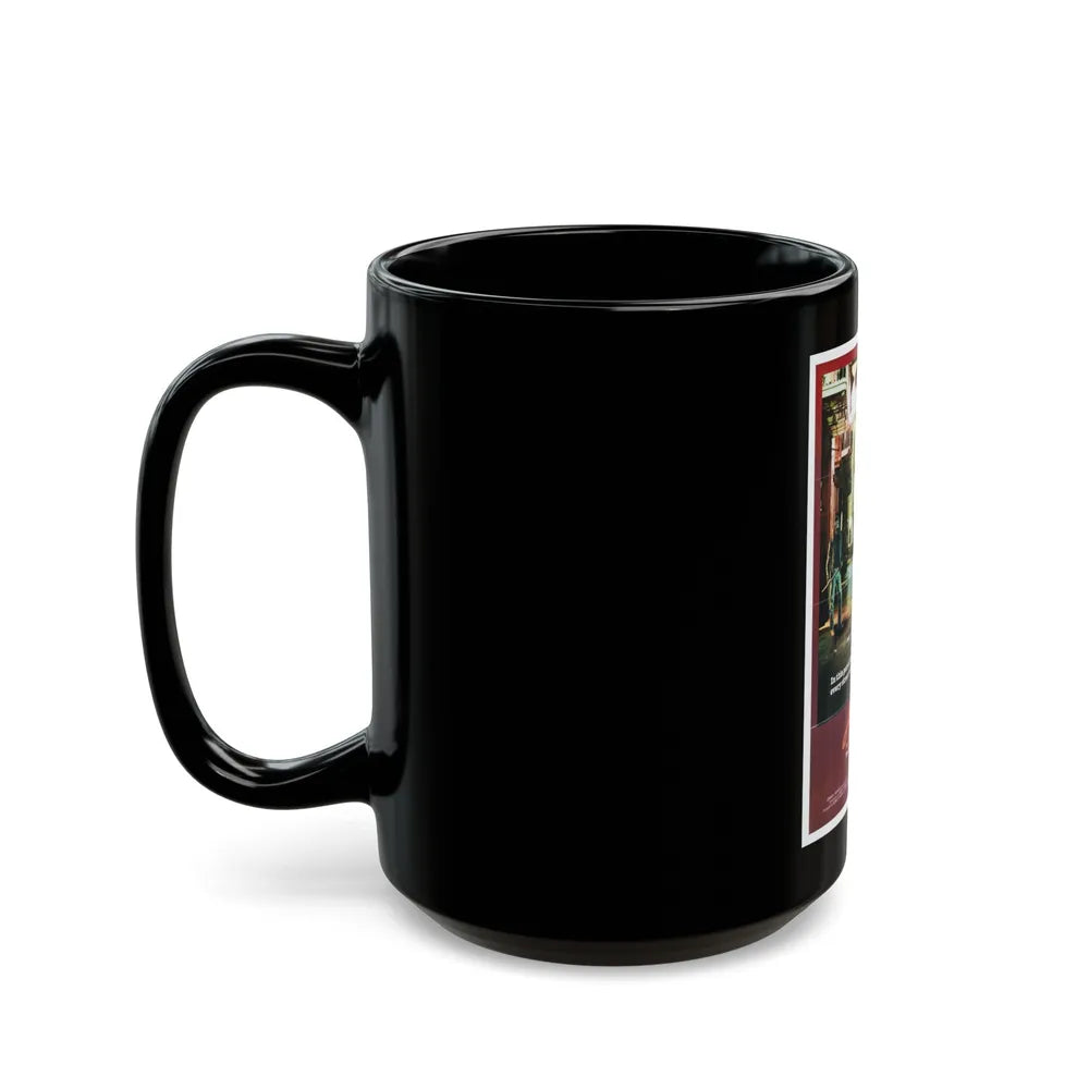 ALLEY CAT 1984 Movie Poster - Black Coffee Mug-Go Mug Yourself