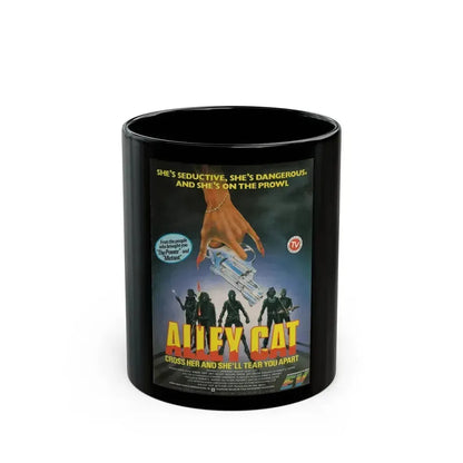 ALLEY CAT (2) 1984 Movie Poster - Black Coffee Mug 11oz - Go Mug Yourself
