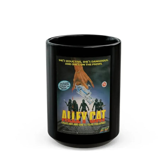 ALLEY CAT (2) 1984 Movie Poster - Black Coffee Mug 15oz - Go Mug Yourself