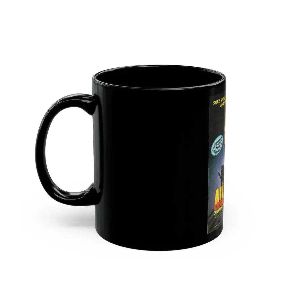 ALLEY CAT (2) 1984 Movie Poster - Black Coffee Mug - Go Mug Yourself